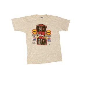 Vtg Houston Rockets NBA 1994 1995 World Championships Back To Back Shirt Size L